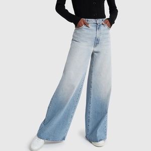 Mother Denim Undercover Wide Leg Jeans